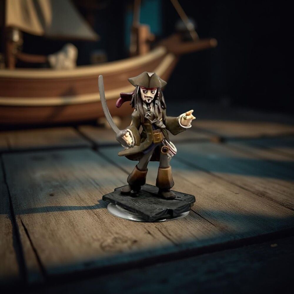 Disney Infinity 1.0  “Captain Jack Sparrow" PS3/PS4/Xbox 360/Wii  A11